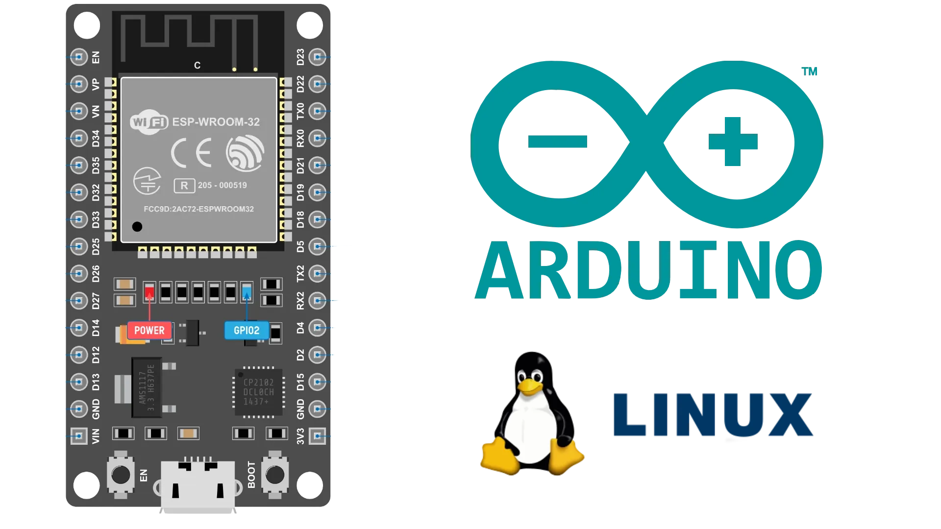 Установка плати ESP32 в Arduino IDE на Linux